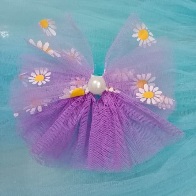 Lavender color bow