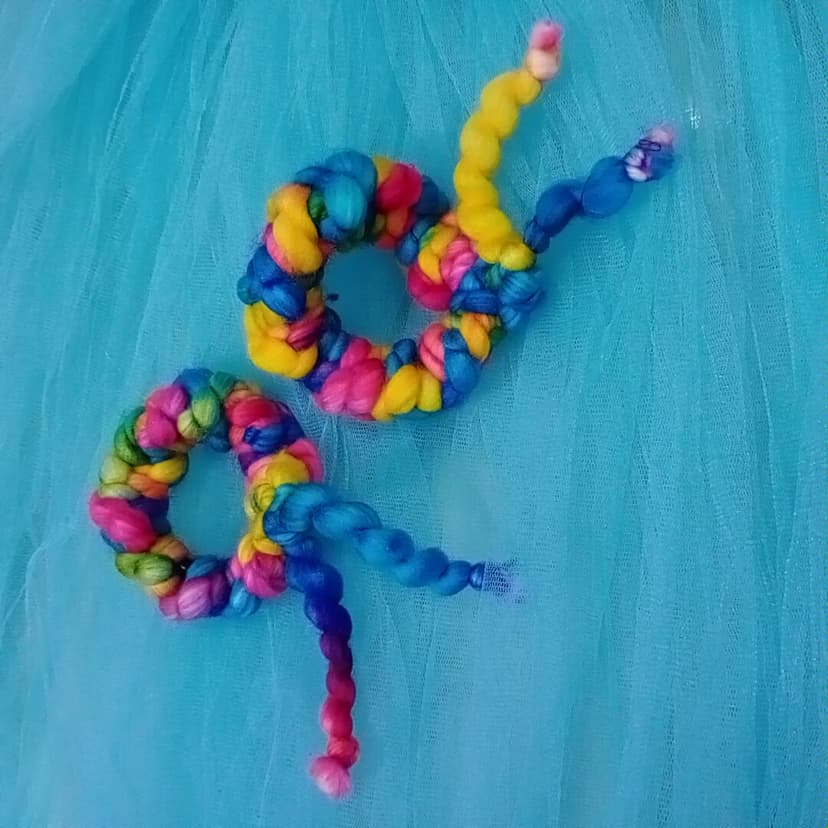 Candy floss Hair Band scrunchie